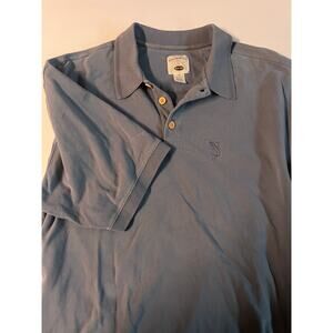 Original Island Sport Crewneck Sweatshirt Size M Blue 100% Cotton Classic Fit